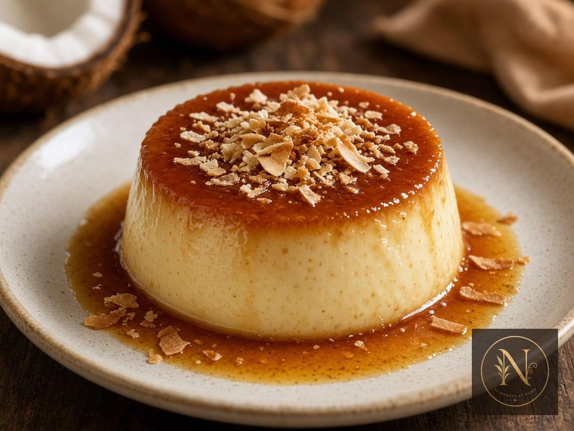 Flan de coco