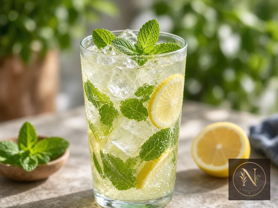 Limonada de hierbabuena
