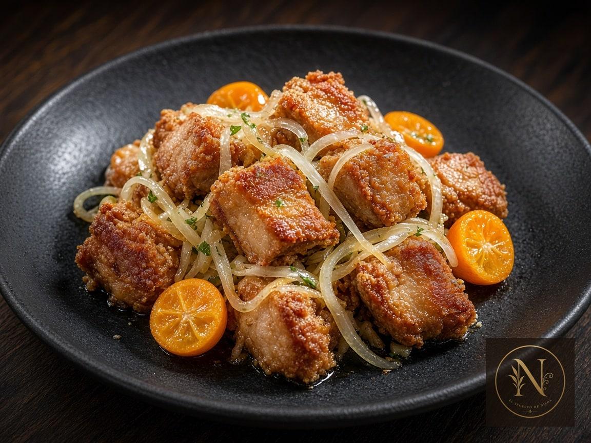 Masas de puerco fritas